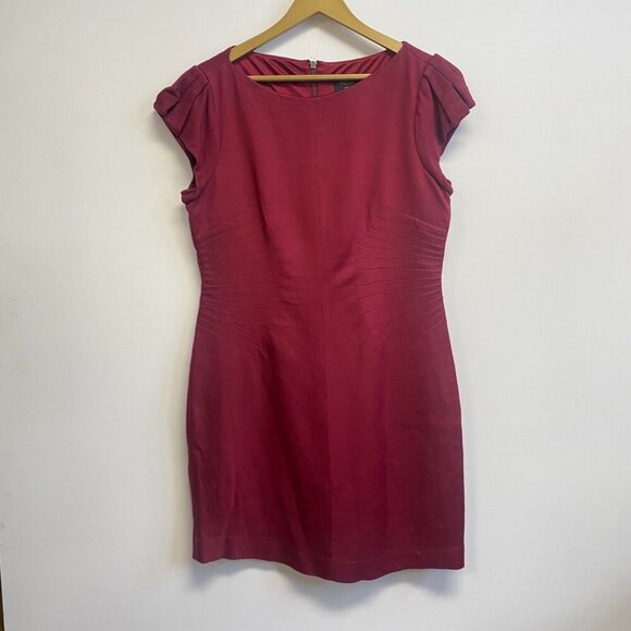 Laundry by Shelli Segal Merlot Dress - Picture 1 of 13